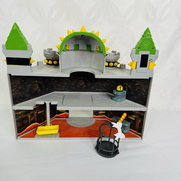 Jakks World Of Nintendo Super Mario Bros. Bowser's Castle 2019 - Picture 4 of 13